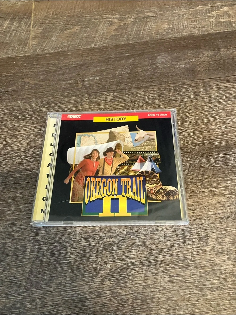 Oregon Trail II PC Mac CD-ROM 1996 Original Jewel Case MECC Vintage Game